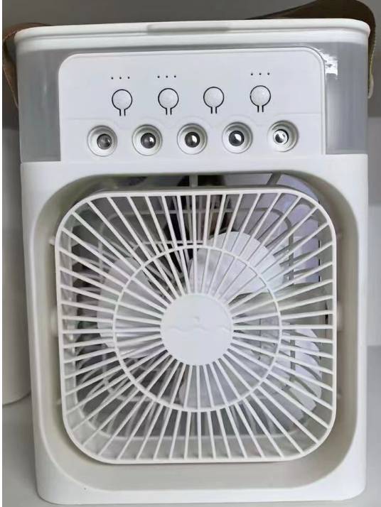 桌面五孔喷雾风扇模具